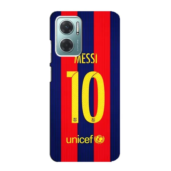 Чохол з принтом «Messi Barca 10» для Xiaomi Redmi Note 11E