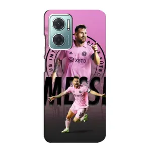 Чохли для Сяоми Редмі Ноут 11Е - Лео Мессі Маямі (Messi Miami)