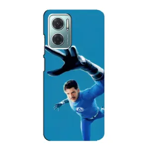 Чохол з принтом Фантастична четвірка для Xiaomi Redmi Note 11E (Містер Фантастік супергерой)