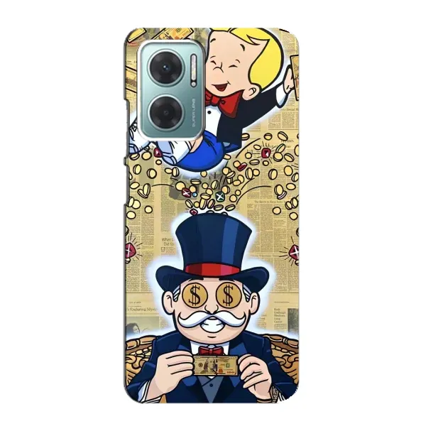 Чехол с принтом «Монополия Мен» для Xiaomi Redmi Note 11E