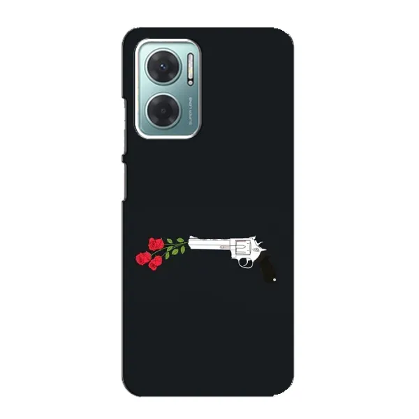 Чехол с принтом «Неожиданные цветы» для Xiaomi Redmi Note 11E