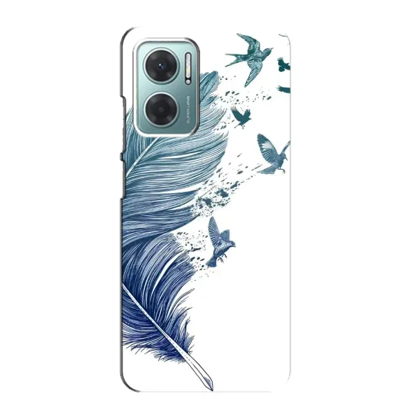 Чохол з принтом «Перо» для Xiaomi Redmi Note 11E Чохол з принтом «Перо» для Xiaomi Redmi Note 11E