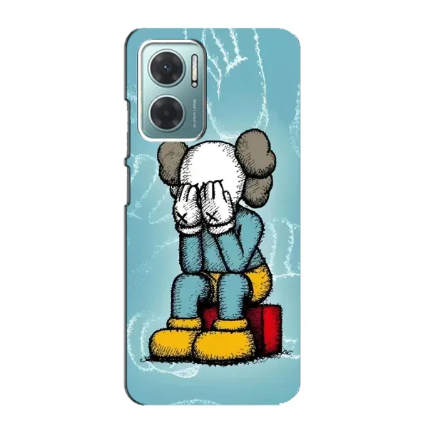 Чехол с принтом «Плач Bearbrick» для Xiaomi Redmi Note 11E