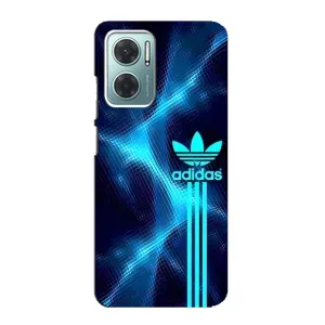 Чохли Адидас для Xiaomi Redmi Note 11E (AlphaPrint) (Синій Адідас)