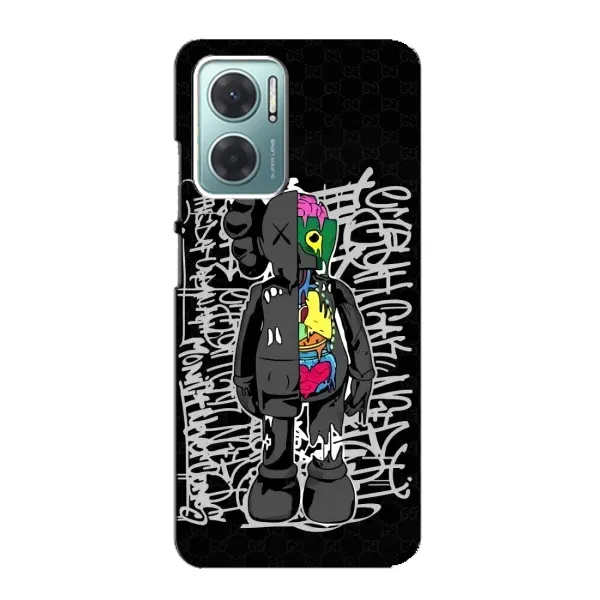 Чехол с принтом «Стиль Bearbrick» для Xiaomi Redmi Note 11E