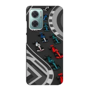 Чехол Формула1 на Xiaomi Redmi Note 11E (Трасса Ф1)