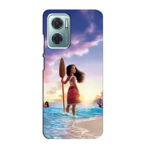 Чохол з мультфільмом Ваяна Xiaomi Redmi Note 11E (Моана з веслом)