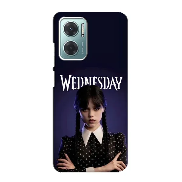 Чехол с принтом «Wednesday» для Xiaomi Redmi Note 11E
