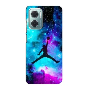 Чехлы для Xiaomi Redmi Note 11E - с картинкой JORDAN (AlphaPrint) (Яркий Джордан)