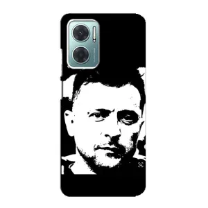 Чохол для Xiaomi Redmi Note 11E (AlphaPrint - с принтом Зеленського) (Зеленский АРТ)