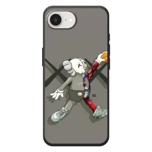 Чохли для Apple 17e - Bearbrick Louis Vuitton (PREMIUMPrint) (Беарбрік Джордан)