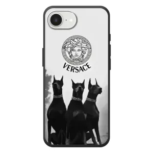 Чохли VERSACE для
Айпл 17е
(PREMIUMPrint) (Доберман Версаче)