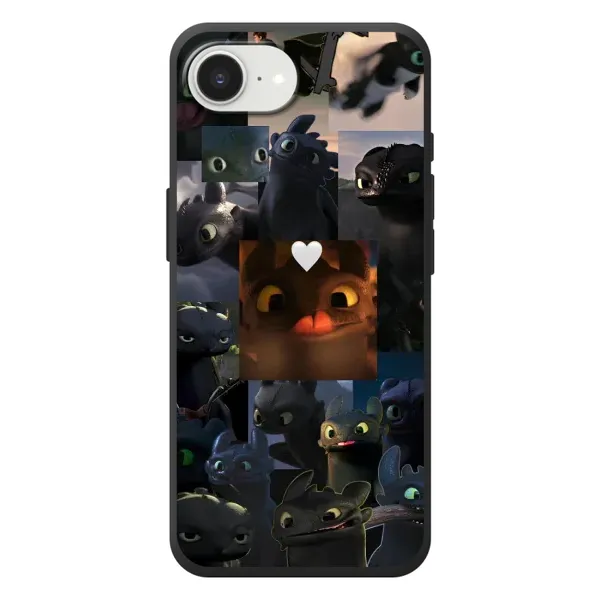 Чехол с принтом «Дракон коллаж» для iPhone 17e