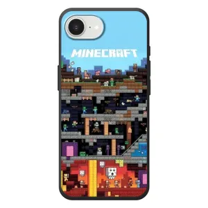 Чохол Майнкрафт на Apple 17e (AlphaPrint) Minecraft (фон Minecraft)