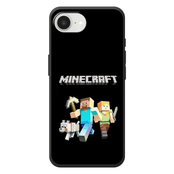 Чохол з принтом «герої Minecraft» для iPhone 17e Чохол з принтом «герої Minecraft» для iPhone 17e