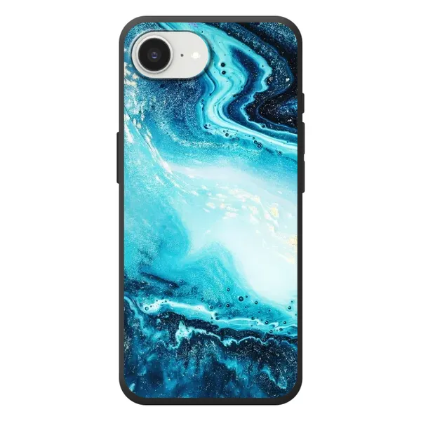 Чохол з принтом «Блакитний мрамор» для iPhone 17e