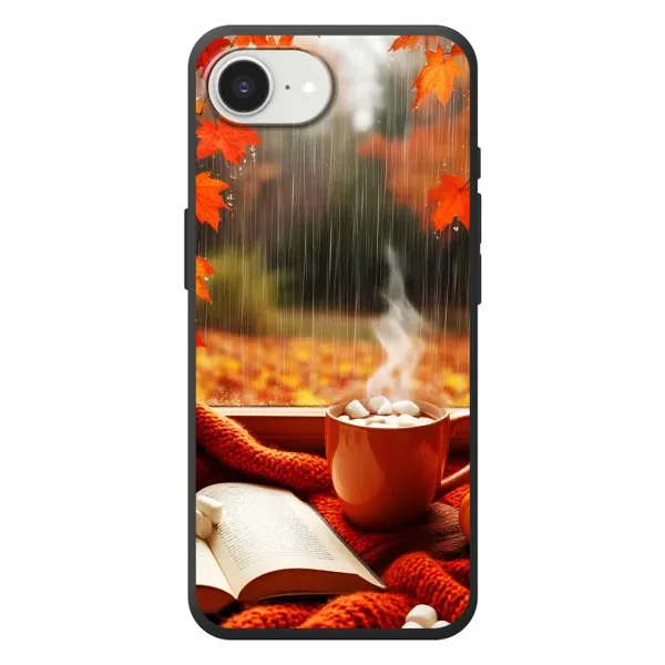 Чохол з принтом «Кава і дощ» для iPhone 17e