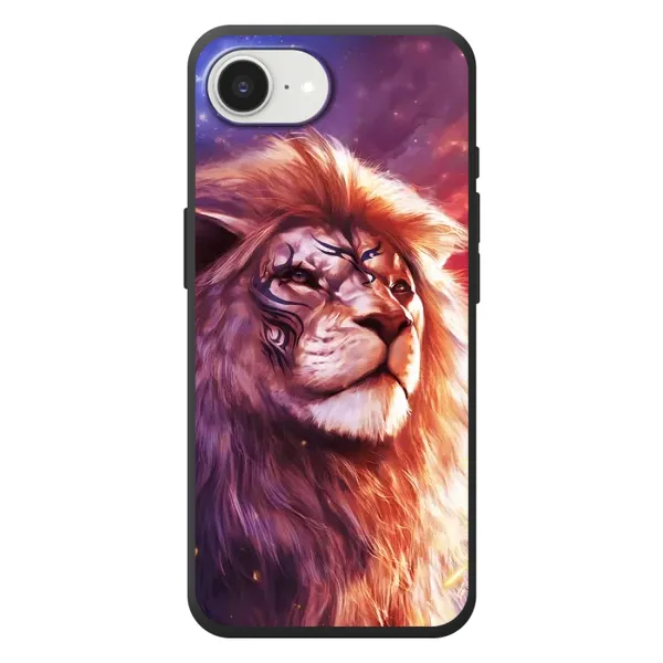 Чехол с принтом «Красочный Лев» для iPhone 17e