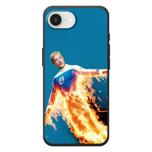 Чохол з принтом «Людина-факел у вогні» для iPhone 17e