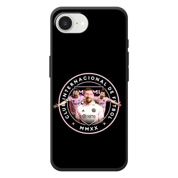 Чехол с принтом «Месси в лого» для iPhone 17e