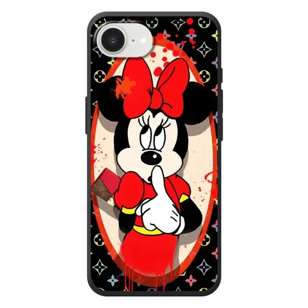 Чехол с принтом «Минни Маус ЛВ» для iPhone 17e