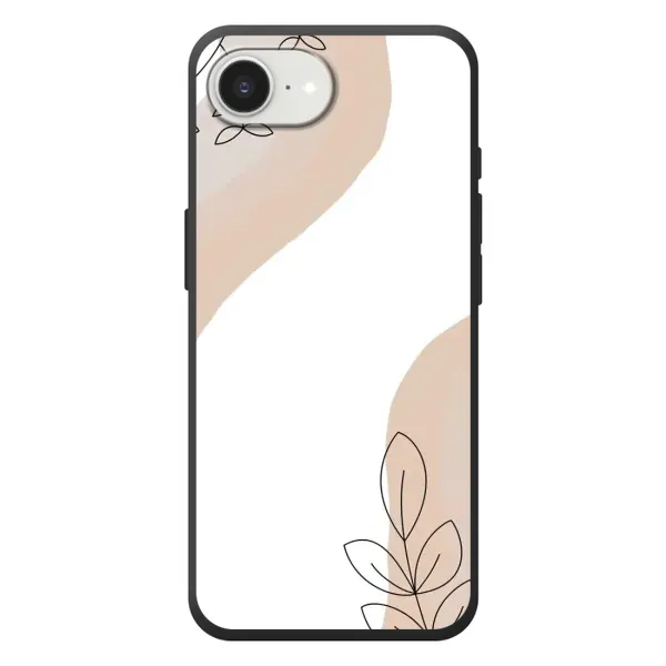 Чехол с принтом «Нюдовая веточка абстракция» для iPhone 17e