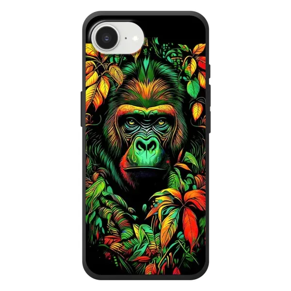 Чехол с принтом «Обезьяна в тропиках» для iPhone 17e