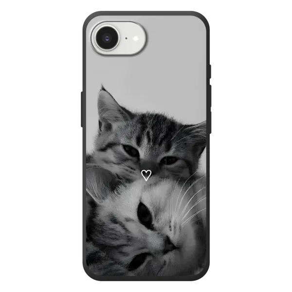 Чохол з принтом «Пара котів» для iPhone 17e Чохол з принтом «Пара котів» для iPhone 17e