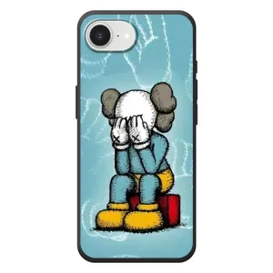 Чохли для Apple 17e - Bearbrick Louis Vuitton (PREMIUMPrint) (Плач Bearbrick)