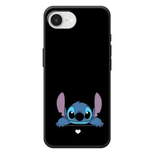 Чохол з принтом Стіч на iPhone 17e (Стіч на чорному)