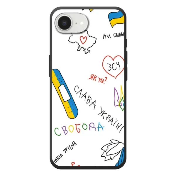 Чохол з принтом «Стикер» для iPhone 17e