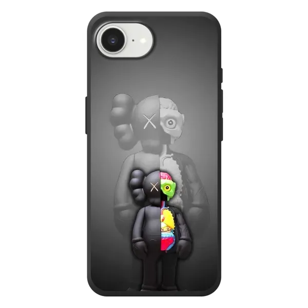 Чохол з принтом «Тіло Bearbrick» для iPhone 17e