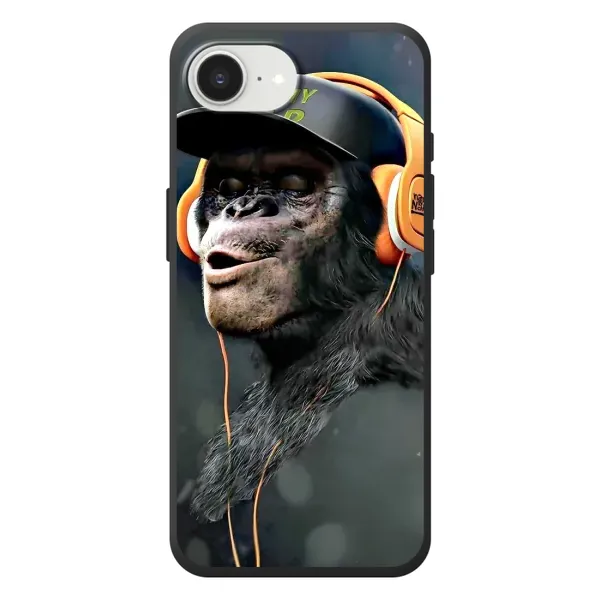 Чехол с принтом «В наушниках» для iPhone 17e