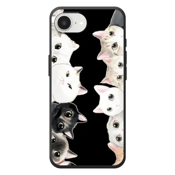 Чохол з принтом «Погляд котиків» для iPhone 17e