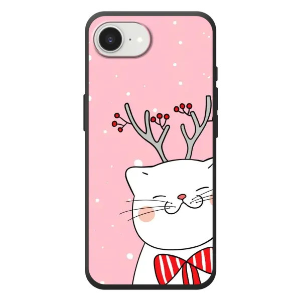 Чехол с принтом «Зимний кот» для iPhone 17e Чехол с принтом «Зимний кот» для iPhone 17e