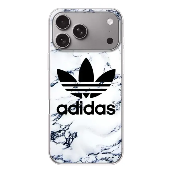 Чехол с принтом «Адидас на мраморе» для Apple iPhone 18 Pro Max