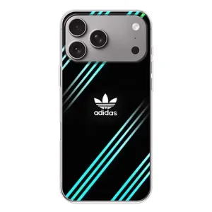 Чохли Адидас для Apple iPhone 18 Pro Max (AlphaPrint) (Адідас з полосами)