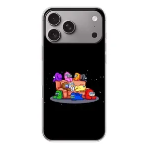 Чохли Амонг Ас для Apple iPhone 18 Pro Max (AlphaPrint) (Амонг-ас)
