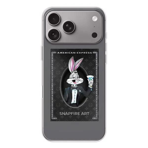 Чохол з принтом «Бакс Бані LV» для Apple iPhone 18 Pro Max
