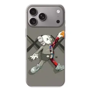 Чохли для Apple iPhone 18 Pro Max - Bearbrick Louis Vuitton (PREMIUMPrint) (Беарбрік Джордан)