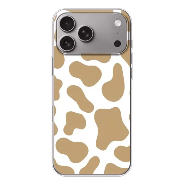 Чохол з принтом «Бежева бурьонка» для Apple iPhone 18 Pro Max