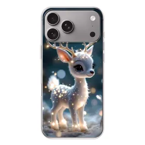 Яскравий чохол для Apple iPhone 18 Pro Max з Зимові Оленята
