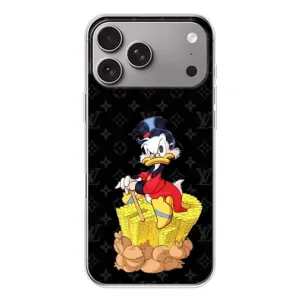 Чехли для Apple iPhone 18 Pro Max - Скрудж МакДак Louis Vuitton (PREMIUMPrint) (Богатство Макдака)