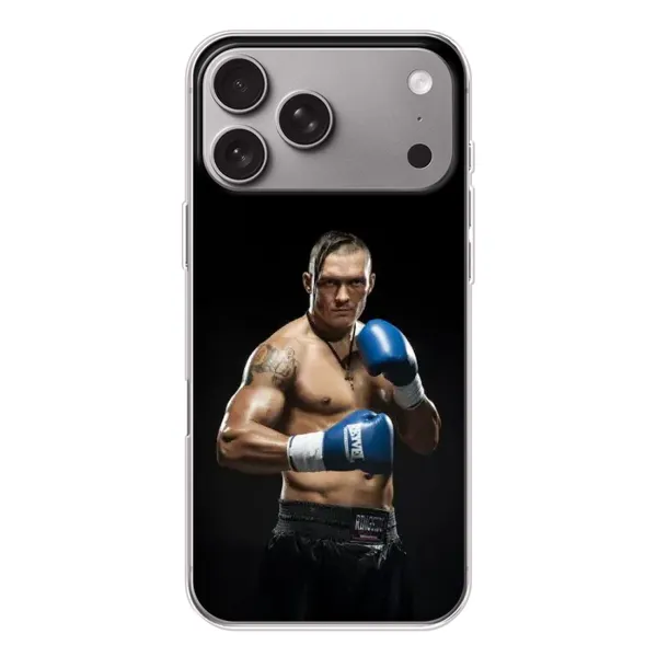 Чохол з принтом «Боксер Усик» для Apple iPhone 18 Pro Max