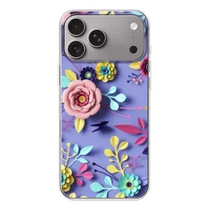 Чохли з квітами для Apple iPhone 18 Pro Max (VPrint) (Дизайн квітів)