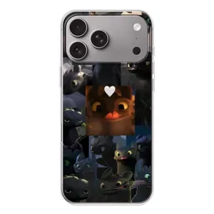Чохол як приборкати дракона на Apple iPhone 18 Pro Max (Дракон колаж)