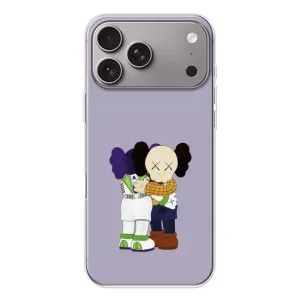 Чохли для Apple iPhone 18 Pro Max - Bearbrick Louis Vuitton (PREMIUMPrint) (Дружба Беарбрік)