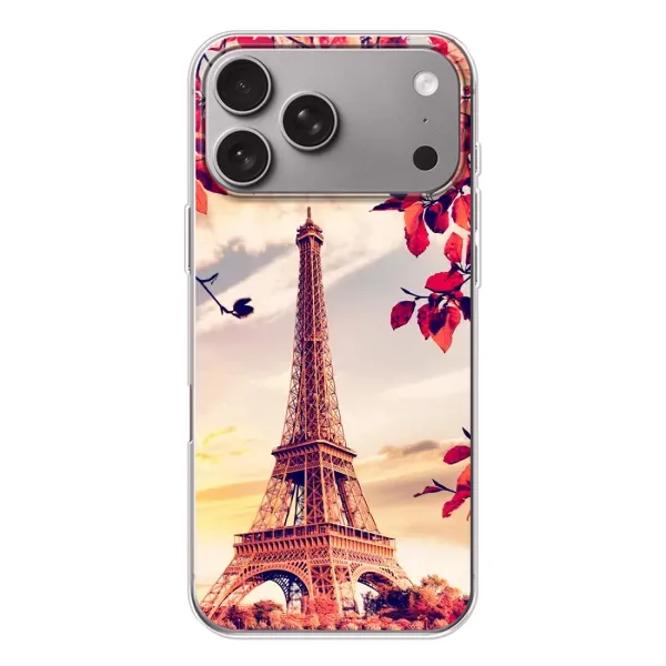 Чохол з принтом «Ейфелева Вежа» для Apple iPhone 18 Pro Max