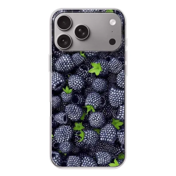 Чохол з принтом «Ожина» для Apple iPhone 18 Pro Max