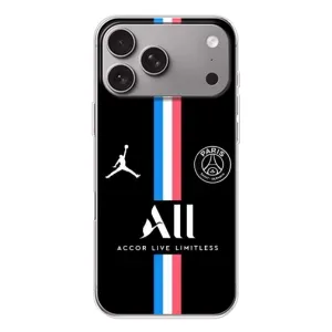 Чохли PSG для Apple iPhone 18 Pro Max (AlphaPrint) (футболка ПСЖ)